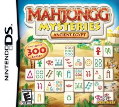 Mahjong - Ancient Egypt box art for Nintendo DS